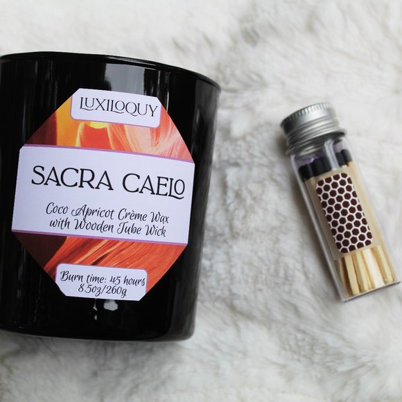 Sacra Caelo Candle with Matches - Picture 2 of 3